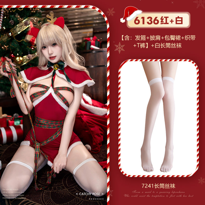 Fée et moi Christmas Carnival Night Ribbon Bodybinding Cosplay Set[X2 Cosplay-206]