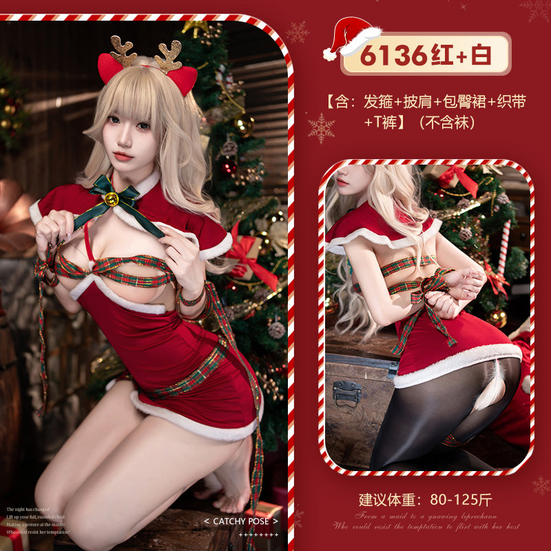 Fée et moi Christmas Carnival Night Ribbon Bodybinding Cosplay Set[X2 Cosplay-206]