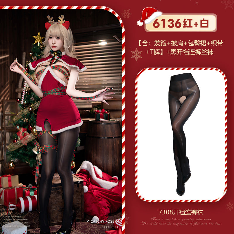 Fée et moi Christmas Carnival Night Ribbon Bodybinding Cosplay Set[X2 Cosplay-206]