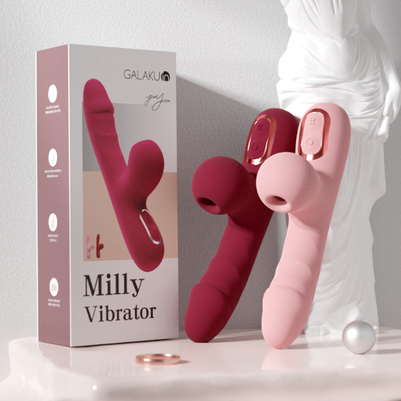 GALAKU Millie Vibrator Sucking Smart Heating For Women Product[X2 Bliss-079]