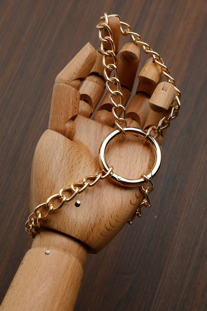 Mizzzee Metal chain handcuffs restraint BDSM Product[X2 Restraint-016]