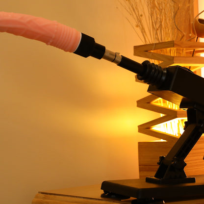 Mizzzee Pink Three-Core Machine Gun Realistic Penis For Women Product[X2 Intimate-232]